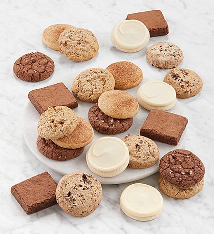 Gluten-Free Cookie & Brownie Bow Gift Box